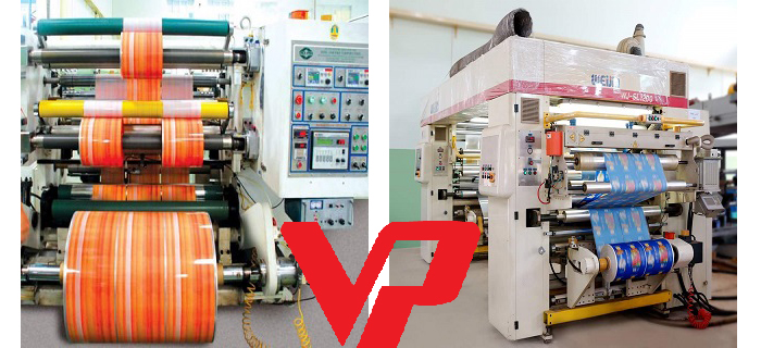 Xưởng bao bì trang bị hệ thống máy móc hiện đại
